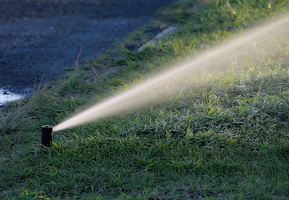 garden sprinkler systems services by JHC Landscaping